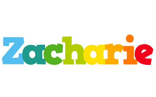 Zacharie rainbows logo