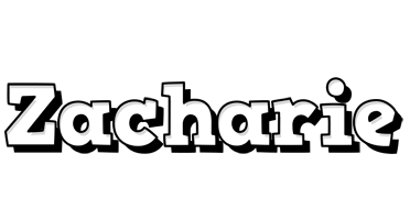 Zacharie snowing logo