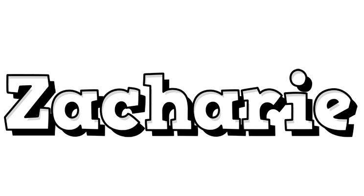 Zacharie snowing logo