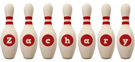 Zachary bowling-pin logo