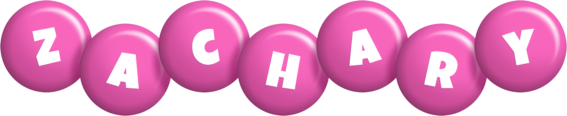 Zachary candy-pink logo