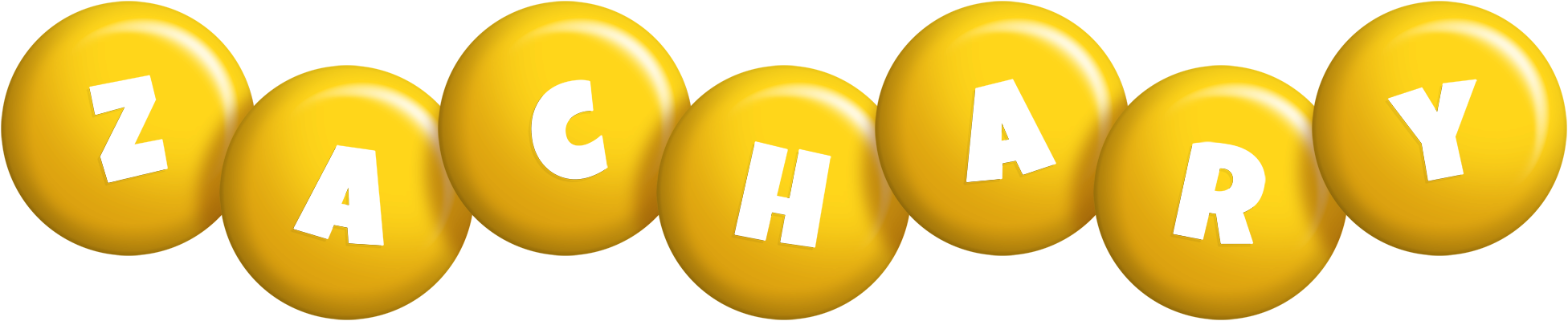 Zachary candy-yellow logo