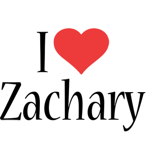Zachary i-love logo