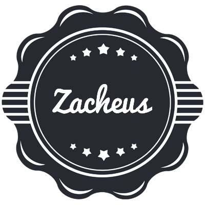 Zacheus badge logo