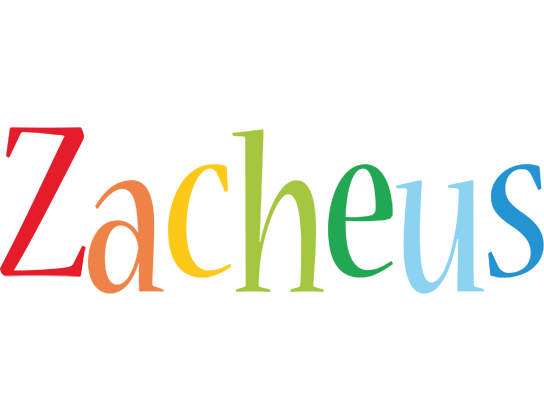 Zacheus birthday logo
