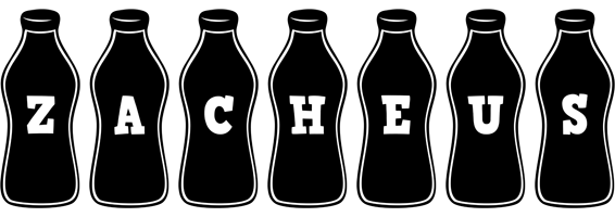 Zacheus bottle logo
