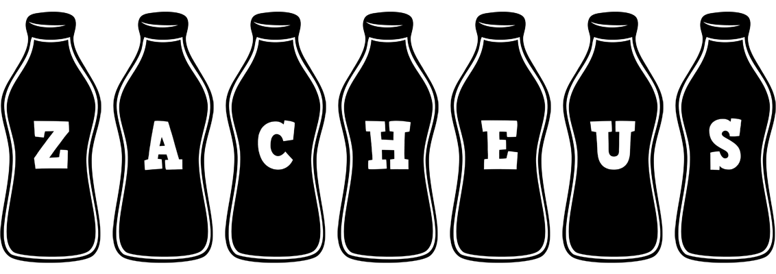 Zacheus bottle logo