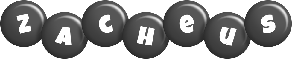Zacheus candy-black logo