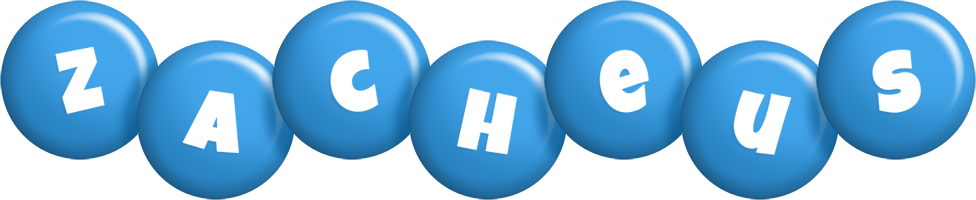 Zacheus candy-blue logo