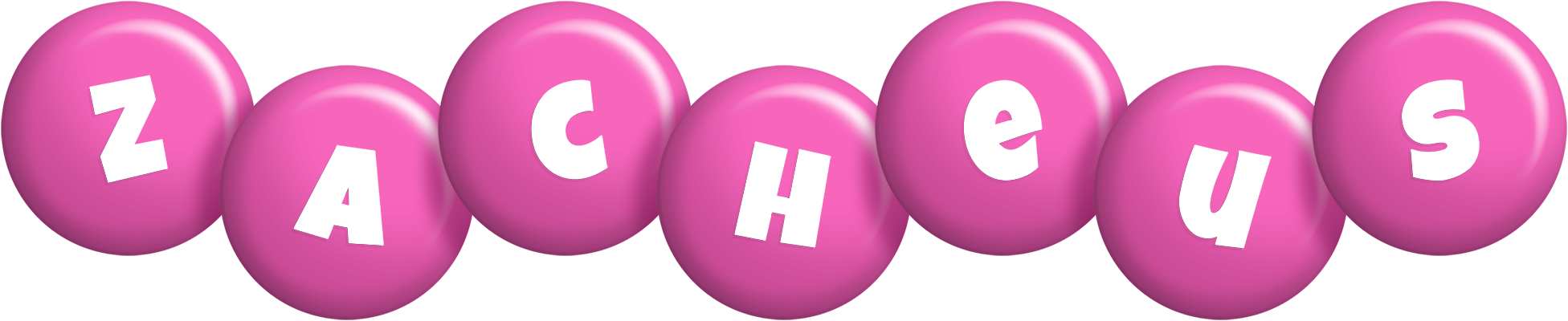Zacheus candy-pink logo