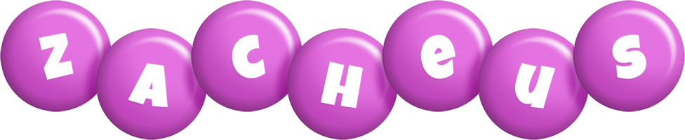 Zacheus candy-purple logo