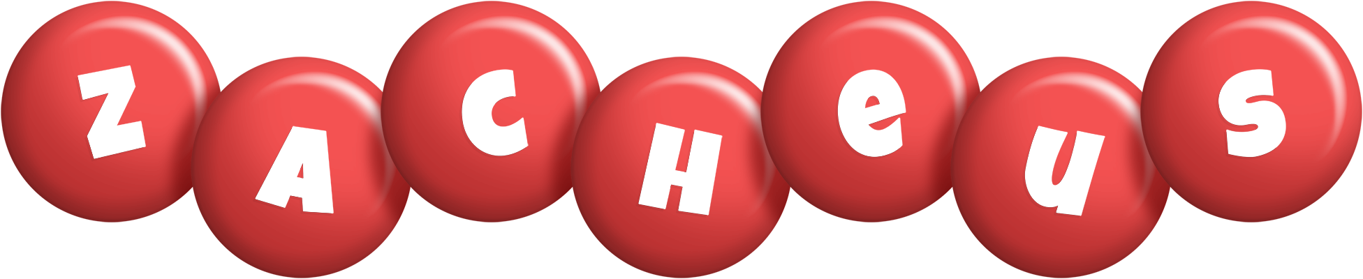 Zacheus candy-red logo