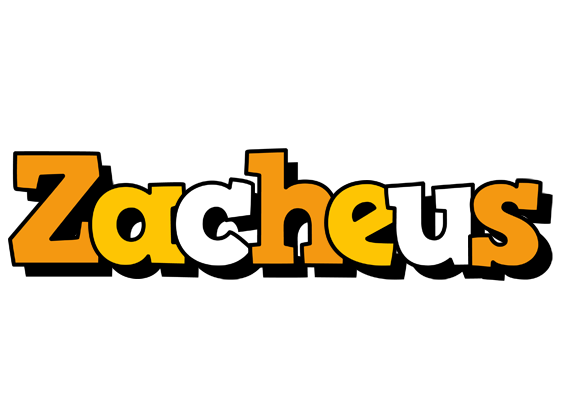 Zacheus cartoon logo
