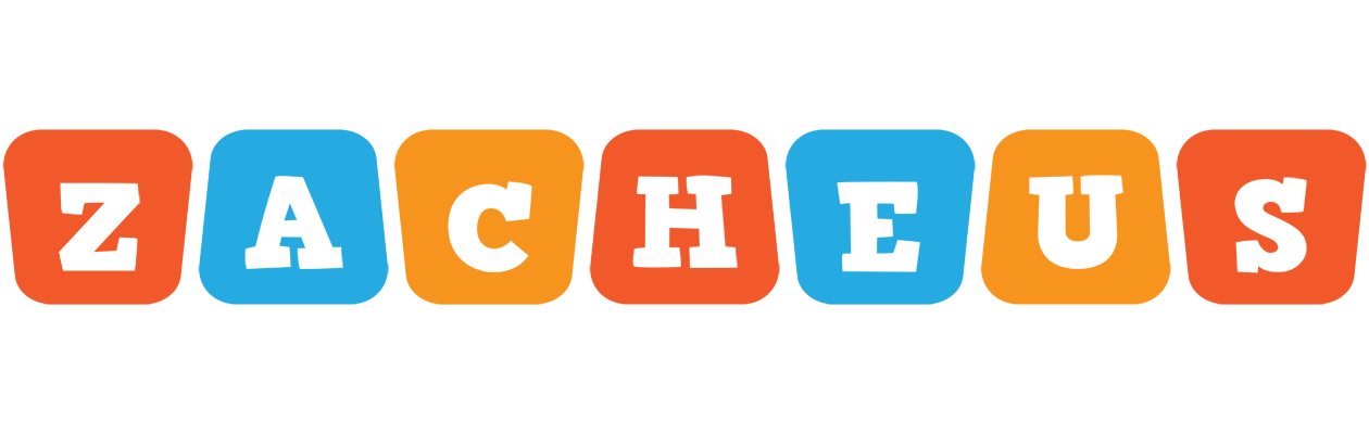 Zacheus comics logo