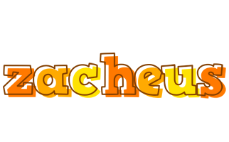 Zacheus desert logo