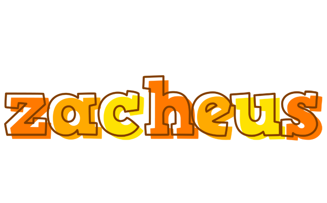 Zacheus desert logo