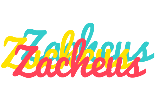 Zacheus disco logo