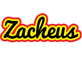 Zacheus flaming logo