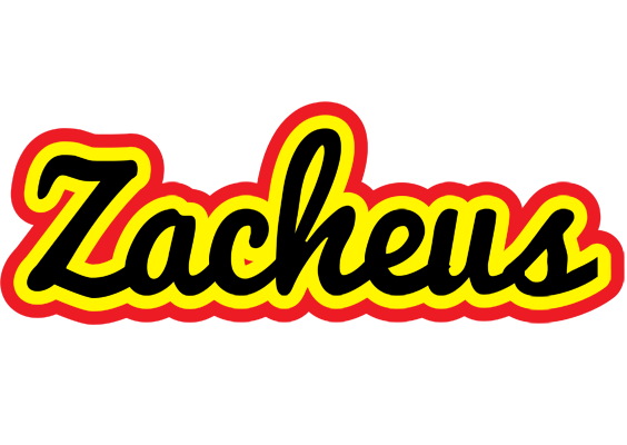 Zacheus flaming logo