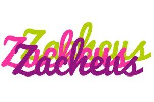 Zacheus flowers logo