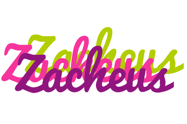 Zacheus flowers logo
