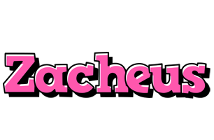 Zacheus girlish logo