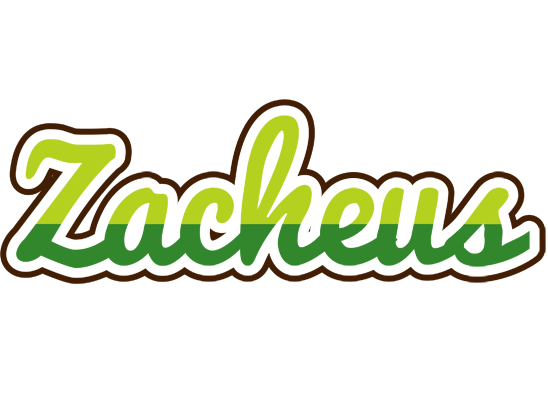 Zacheus golfing logo
