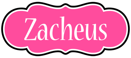 Zacheus invitation logo