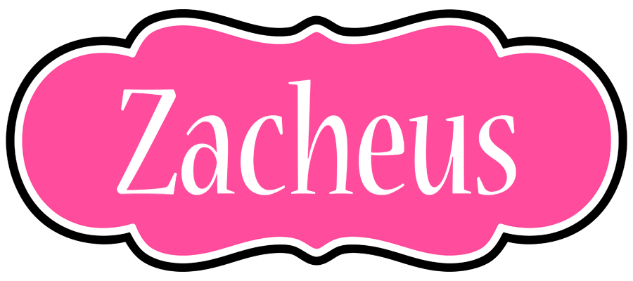 Zacheus invitation logo