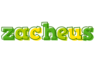 Zacheus juice logo