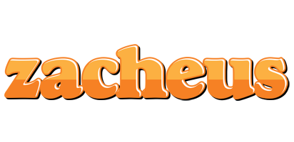 Zacheus orange logo