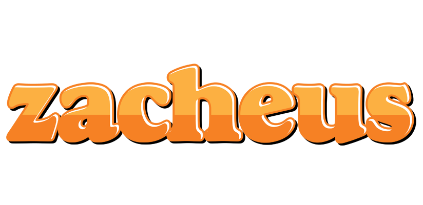 Zacheus orange logo