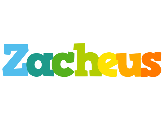 Zacheus rainbows logo