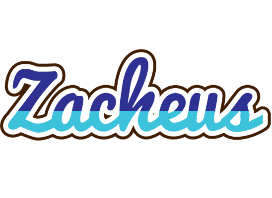 Zacheus raining logo