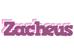 Zacheus relaxing logo