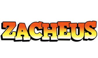 Zacheus sunset logo