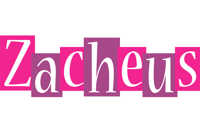 Zacheus whine logo