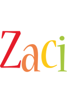 Zaci birthday logo