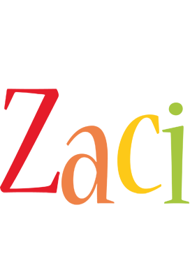 Zaci birthday logo