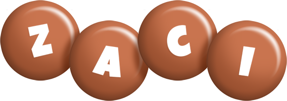 Zaci candy-brown logo