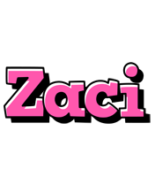 Zaci girlish logo