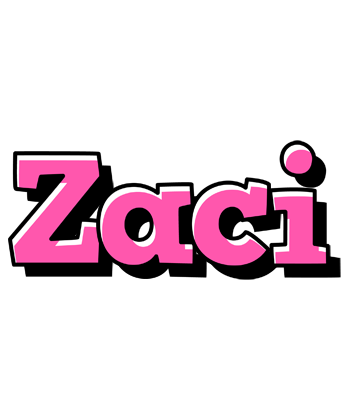 Zaci girlish logo