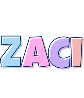 Zaci pastel logo