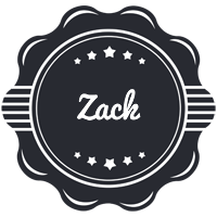 Zack badge logo