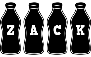 Zack bottle logo