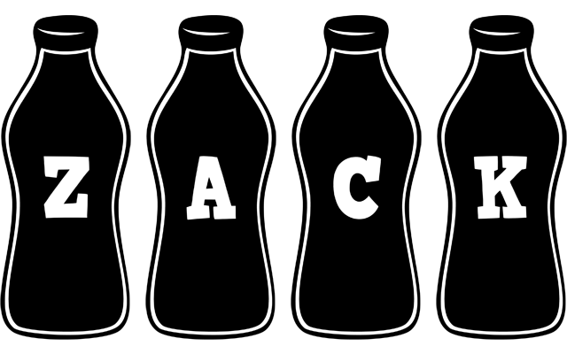 Zack bottle logo