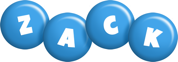 Zack candy-blue logo