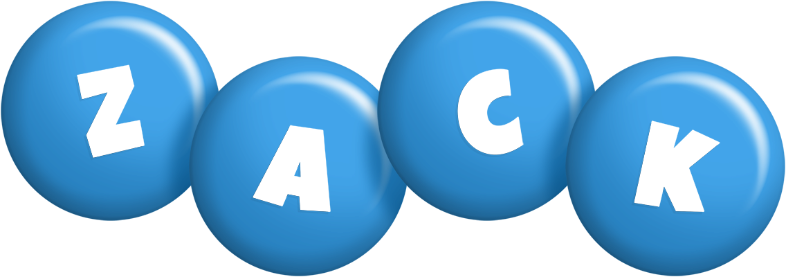 Zack candy-blue logo