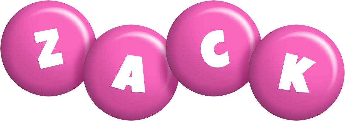 Zack candy-pink logo