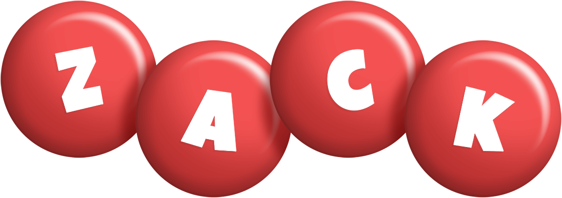 Zack candy-red logo